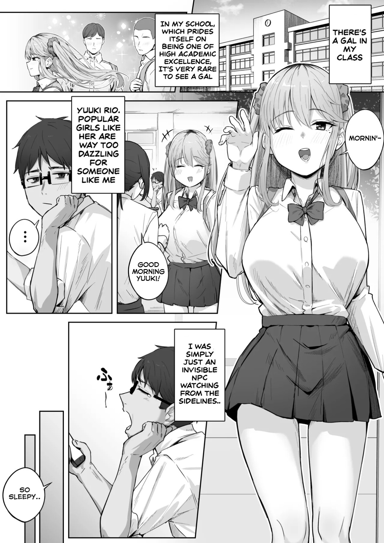 Hentai Manga Comic-The popular gal in my class had a wetting and inverted nipple complex.-Read-2